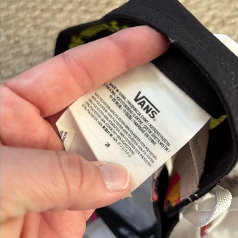 Vans Off The Wall Guitar Print Board Shorts Size 28 - Picture 10 of 13